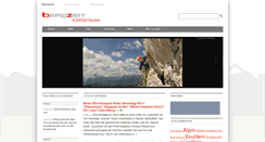 Desktop Screenshot of bergzeit-kletterteam.de